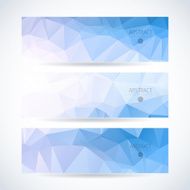 Blue vector template