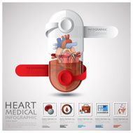 Pill Capsule Heart Health And Medical Infographic N2