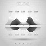 abstract chart infographics