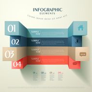 vector abstract 3d cube infographics N2