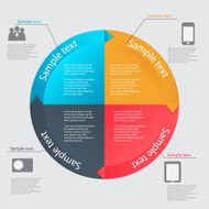 Infographic template vector illustration N17