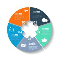 Modern Circle Infographics N2