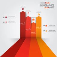 Minimal infographics design Vector N4