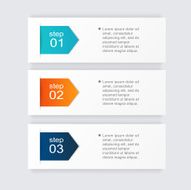 Vector colorful info graphics for your business presentations N56