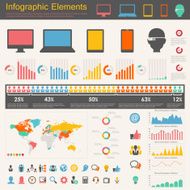 IT Industry Infographic Elements N10