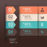 Modern Infographics business arrow diagram template N4