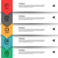 Abstract paper infographic N34