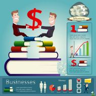 Business infographics vector illustration N2