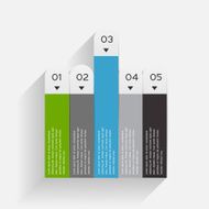 Infographic Templates for Business Vector Illustration N309