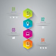 Infographics vector design template N98