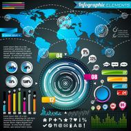 Design set of infographic elements