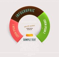 Abstract infographics design N19