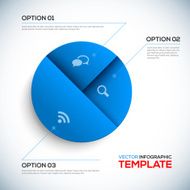 Abstract 3D Infographic template