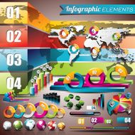 Design set of infographic elements N3