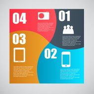 Infographic template design vector illustration N8