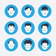 Set of avatar icons N16