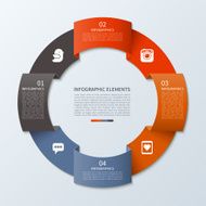 Modern Infographics circle N5