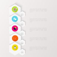 Abstract digital illustration Infographic N3