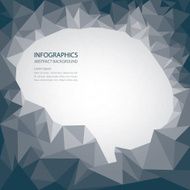 Brain Shape Abstract Background N2