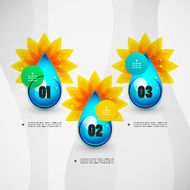 Option banner vector modern infographic