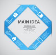 Infographic business template vector illustration N487