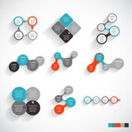 Infographic Templates for Business Vector Illustration N317