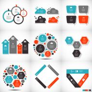 Infographic Templates for Business Vector Illustration N320