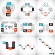 Infographic Templates for Business Vector Illustration N324