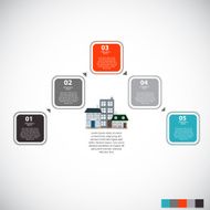 Infographic Templates for Business Vector Illustration N332