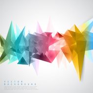 Vector Triangles pattern background