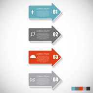 Infographic Templates for Business Vector Illustration N343