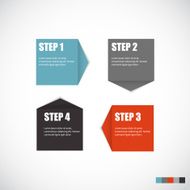 Infographic Templates for Business Vector Illustration N344