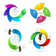 Design rotation template graphic set