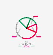 Line graph chart icon N8