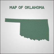 map of Oklahoma N6