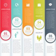 Modern Minimalistic Infographics Template N2