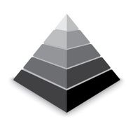 Gray pyramid