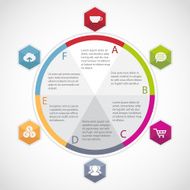 Circle modern Infographic N2