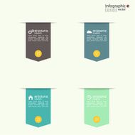 Comparative chart with templates for presentation N17