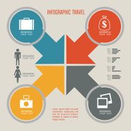 Travel infographics with data icons and elements N6