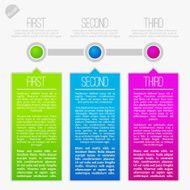 Progress infographics