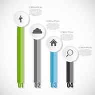 Infographic Templates for Business Vector Illustration N388