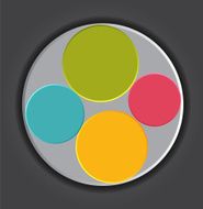 Infographic Templates for Business Vector Illustration N409