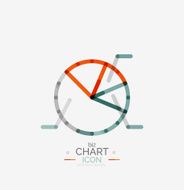 Line graph chart icon N15