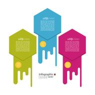 Comparative chart with templates for presentation N20