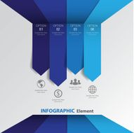 3d Minimal infographics Vector illustration