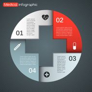 Modern vector template for your medical project N5