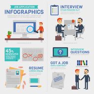 Business Infographics Job Application