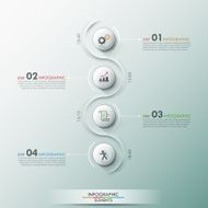 Modern infographic option banner N50