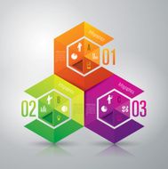 Infographics vector design template N112